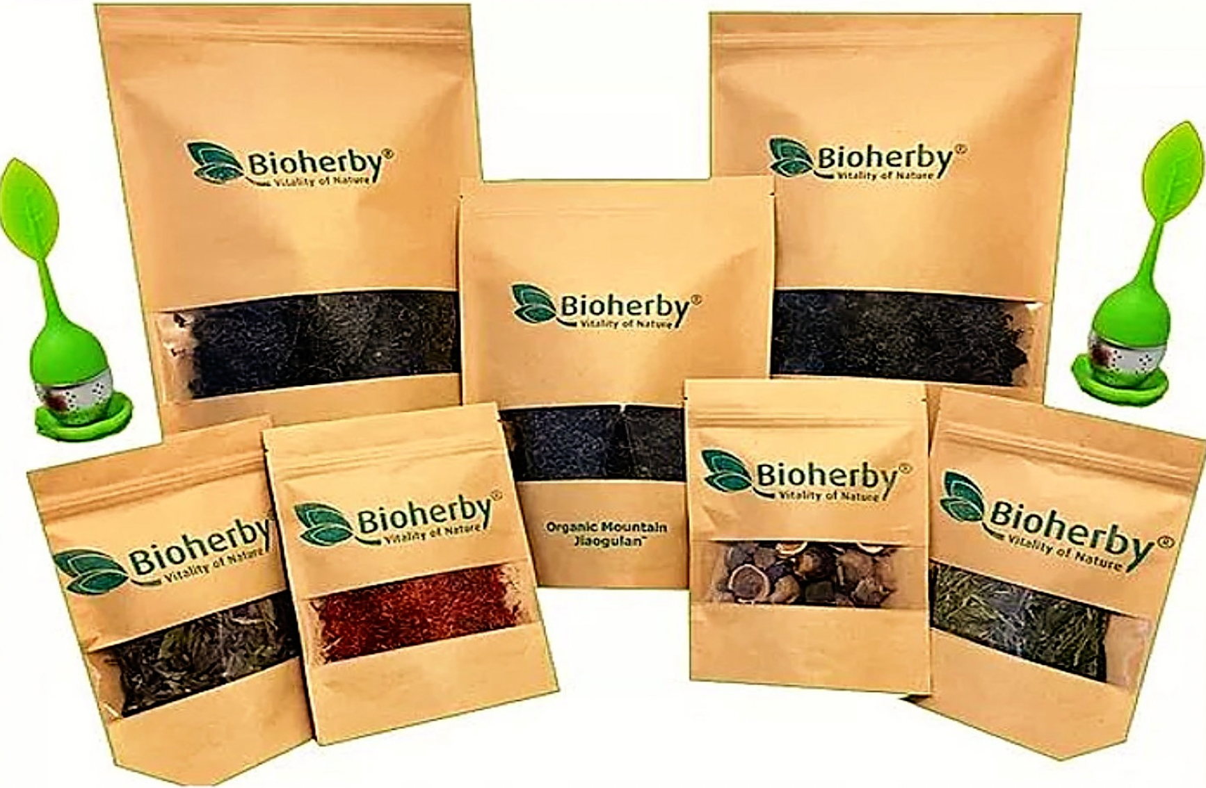 Jiaogulan Tee Bio Premium — Handverlesene Bio-Qualität DE-ÖKO-039 zertifiziert