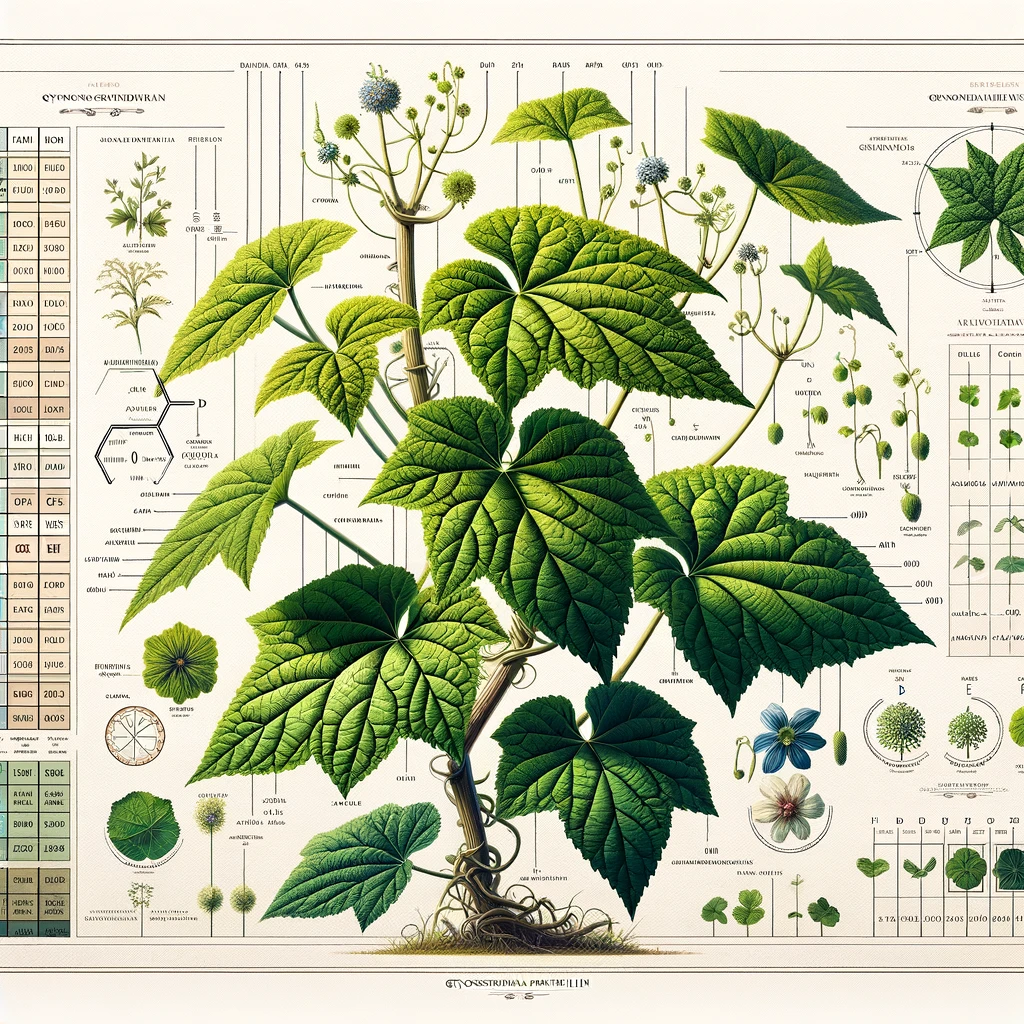 Jiaogulan Pflanzen — Topfpflanze